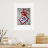 Gib nie Poster auf (Küche)