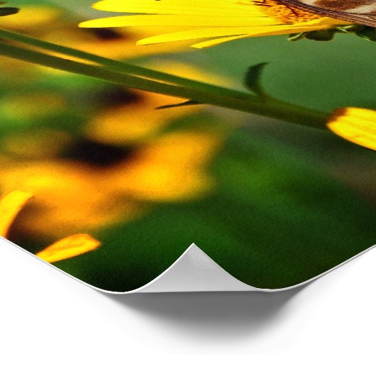 Gib nie Poster auf (Ecke)