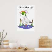 Gib nie Poster auf (Küche)