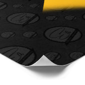 Gib nie Poster auf (Ecke)