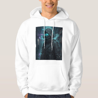 Gib Niemals Auf Dark Gothic Art Hoodie