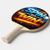 Gib niemals auf – Powerful Mindset Design Tischtennis Schläger (Vorderseite)