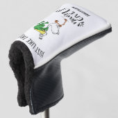 Gib niemals auf, wie Trump FROG Pelican erstickt Golf Headcover (3/4 Vorderseite)