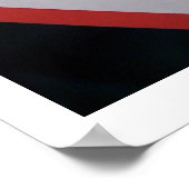 Gib niemals Boxplakat auf Poster (Ecke)