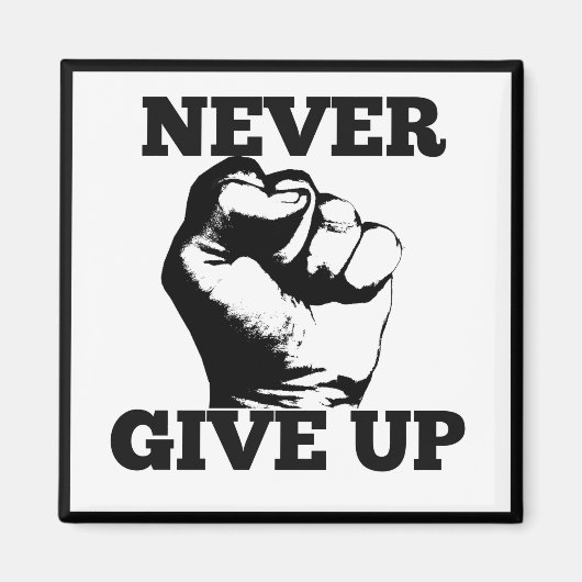 Gib niemals den Magneten auf Magnet (Vorne)