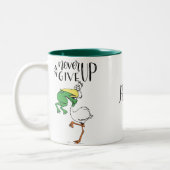 Gib niemals die Tasse auf (Links)