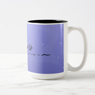 Gib niemals die Tasse auf