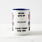 Gib niemals die Tasse auf (Zentrum)