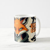 Gib niemals die Tasse auf - "Ich laufe auf Koffein (VorderseiteRechts)