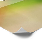 Gib niemals kampflos auf poster (Ecke)