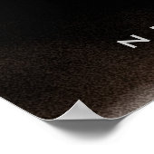 Gib niemals Nahes Basketball-Poster auf! Poster (Ecke)