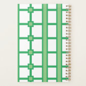 Gib niemals Pfauenplaner auf! Planer (Rückseite)