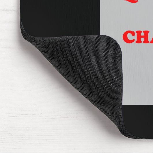 'Gib Quiche eine Chance' Mousepad (Ecke)