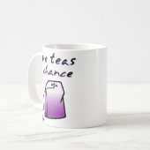 Gib Tees A Chance Funny Mug Spaß Kaffeetasse (Vorderseite Links)