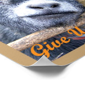 Gib uns einen Kuss! Poster (Ecke)