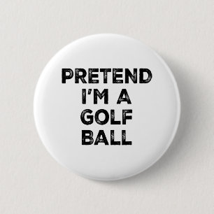 Gib vor, ich bin ein faules Halloween-Kostüm für G Button