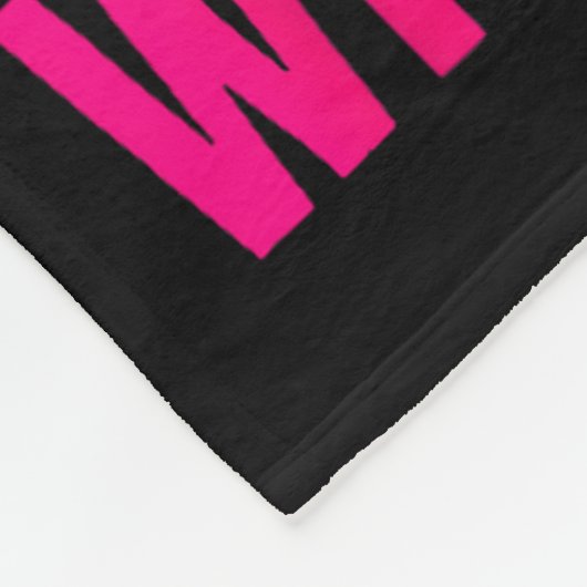 Gib zu, der Tanz-Cl wäre ohne mich langweilig  Fleecedecke (Ecke)