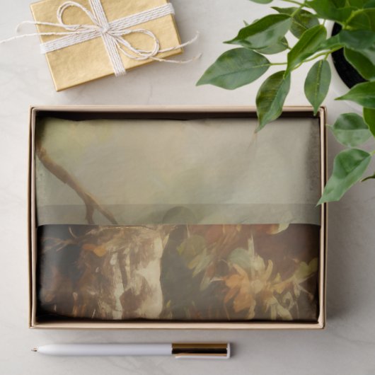 Gibbon-Affe im Dschungel Seidenpapier (Geschenk)