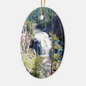 Gibbon Falls Keramik Ornament (Links)