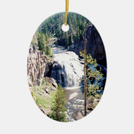 Gibbon Falls Keramik Ornament (Vorne)