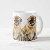 Gibbon Jumbo-Tasse (Vorderseite Rechts)