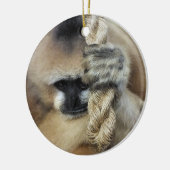GIBBON KERAMIK ORNAMENT (Links)