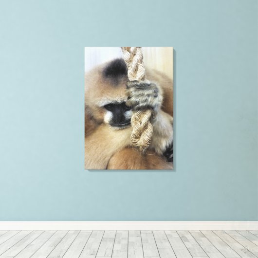 GIBBON LEINWANDDRUCK (Insitu (Holzboden))