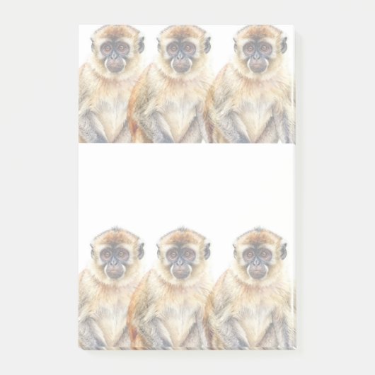 Gibbon Post-it Klebezettel (Vorderseite)