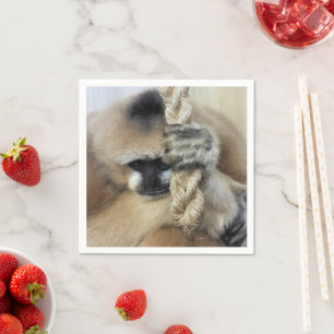 GIBBON SERVIETTE