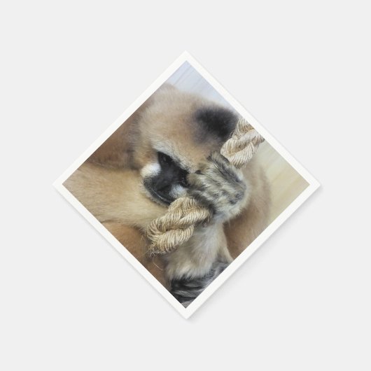 GIBBON SERVIETTE (Ecke)