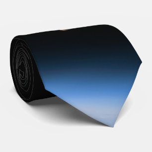 Gibbous Moon from Orbit Space Photo Krawatte