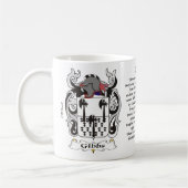 Gibbs Familien-Wappen Tasse (Links)