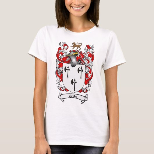 GIBBS FAMILIENWAPPEN - GIBBS WAPPEN T-Shirt (Vorderseite)