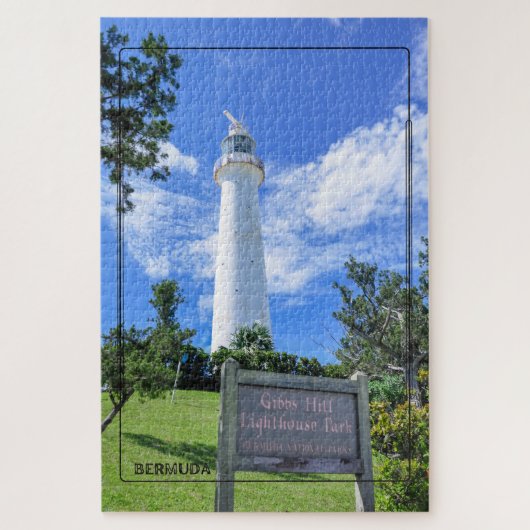 Gibbs Hill Lighthouse Park, Bermuda Puzzle (Vertikal)
