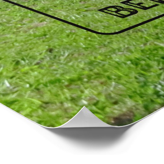 Gibbs Hill Lighthouse Park Poster (Ecke)