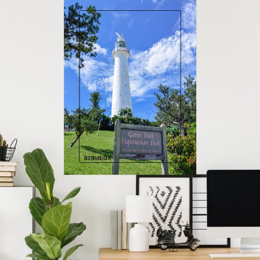 Gibbs Hill Lighthouse Park Poster (Heimbüro)