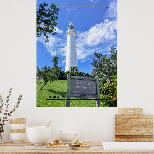 Gibbs Hill Lighthouse Park Poster (Küche)