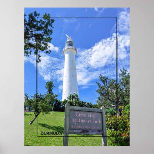 Gibbs Hill Lighthouse Park Poster (Vorne)