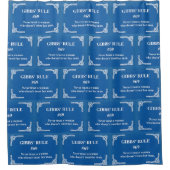 Gibbs' Regel 69 Duschvorhang (Vorderseite)