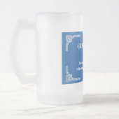Gibbs' Regel 69 Mattglas Bierglas (Links)