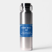 Gibbs' Regel 69 Trinkflasche (Vorne)