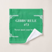 Gibbs' Regel 73 Badhandtuch Set (Waschlappen)