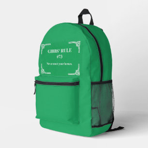 Gibbs' Regel 73 Bedruckter Rucksack