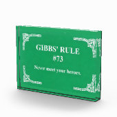 Gibbs' Regel 73 Fotoblock (Rechts)