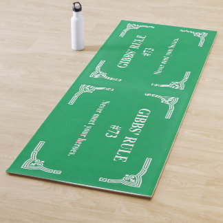 Gibbs' Regel 73 Yogamatte