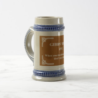 Gibbs' Regel 91 Bierglas