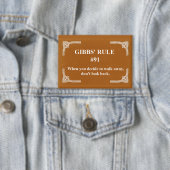 Gibbs' Regel 91 Button (Insitu)