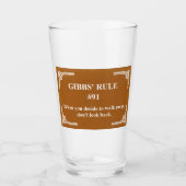 Gibbs' Regel 91 Glas (Vorderseite)