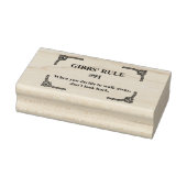 Gibbs' Regel 91 Gummistempel (Stempel)
