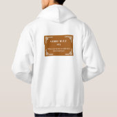 Gibbs' Regel 91 Hoodie (Rückseite)